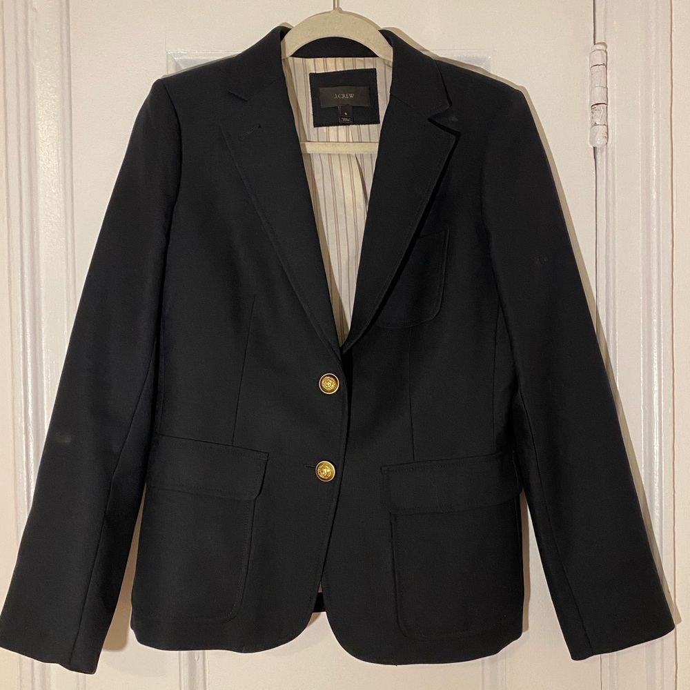 J Crew Black Blazer
